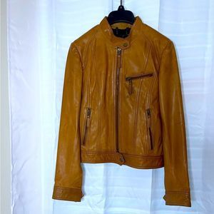 Wilsons Genuine Leather Motorcycle Jacket, S